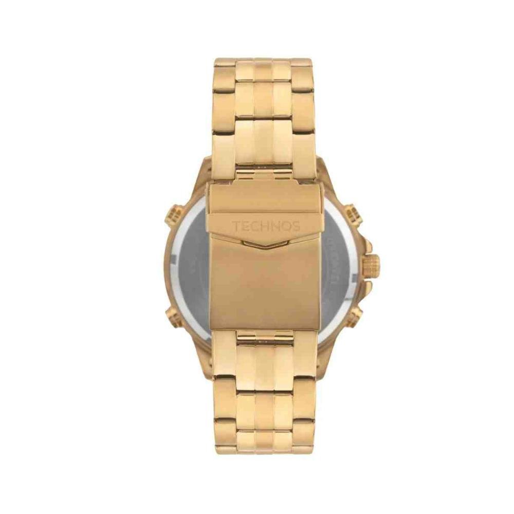 Relógio Technos Digitech Dourado Masculino BJ4130AA/1P Dourado 3