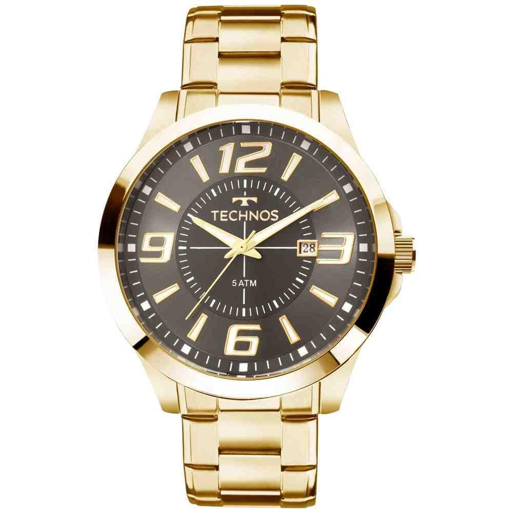 Relógio Technos Dourado Masculino 2115LAAS/4C