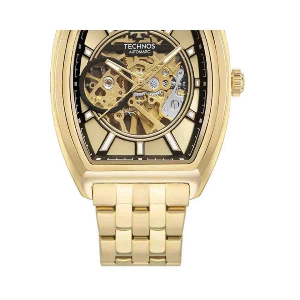 Relógio Technos Dourado Masculino G3265AC/1D Dourado 5