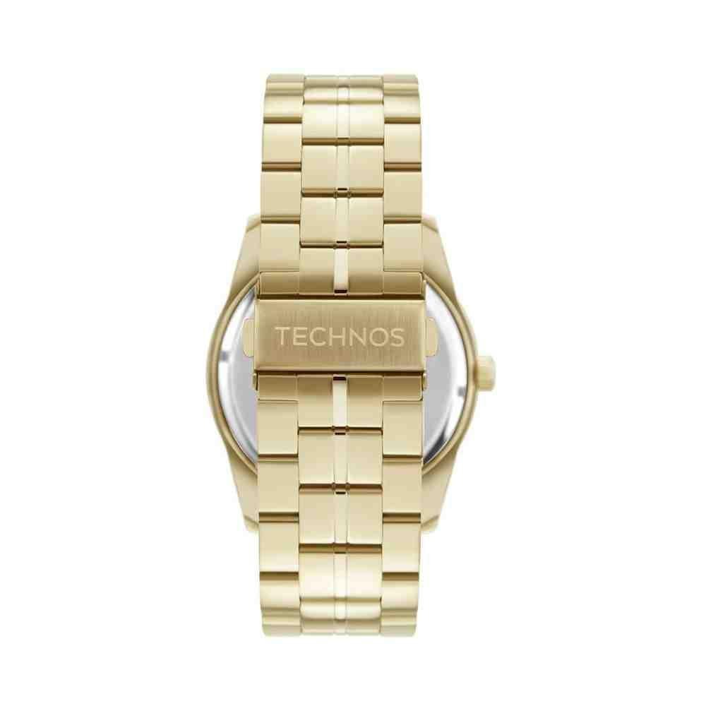 Relógio Technos Racer Dourado Masculino 2115NAH/1P Dourado 4