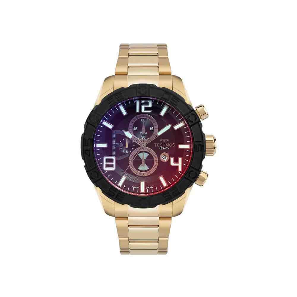 Relógio Technos Legacy Dourado Masculino OS1ABJ/1P