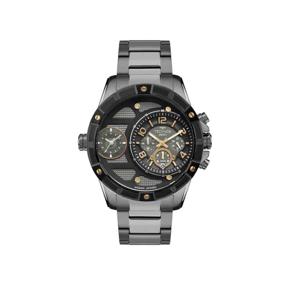 Relógio Technos Legacy Grafite Masculino OS2A2MAQAB/1F Preto 1