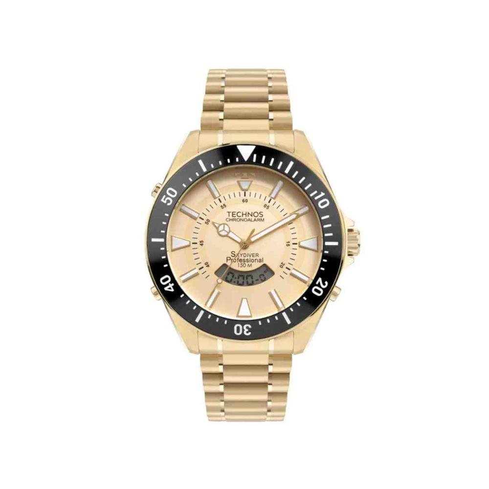 Relógio Technos Skydiver Dourado Masculino WT2050AK/1D
