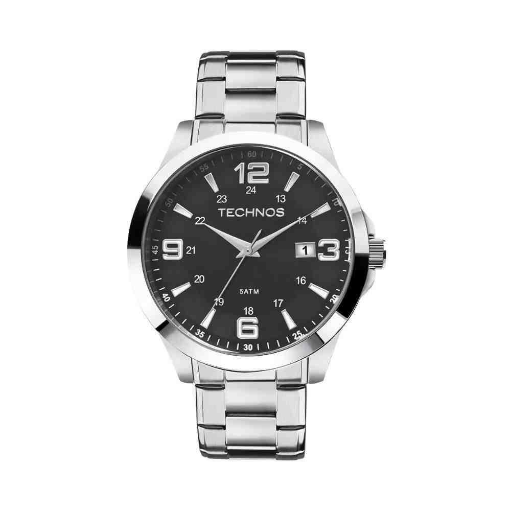 Relógio Technos Racer Prata Masculino 2115MKTS/1P
