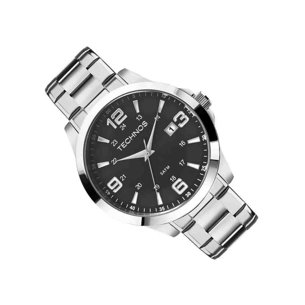 Relógio Technos Racer Prata Masculino 2115MKTS/1P Prata 2
