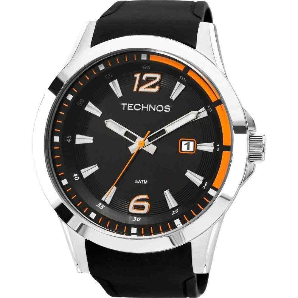 Relógio Technos Performance Preto e Prata Masculino 2115Kqb/8L