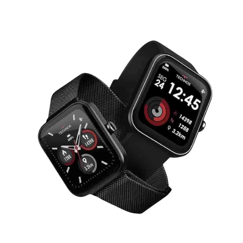 Relógio Technos Smartwatch Connect Max Preto TMAXAS/8P Preto 2