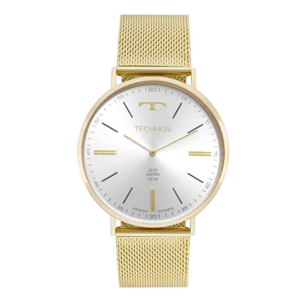 Relógio Technos Slim Dourado Masculino 2025LTZ/1C