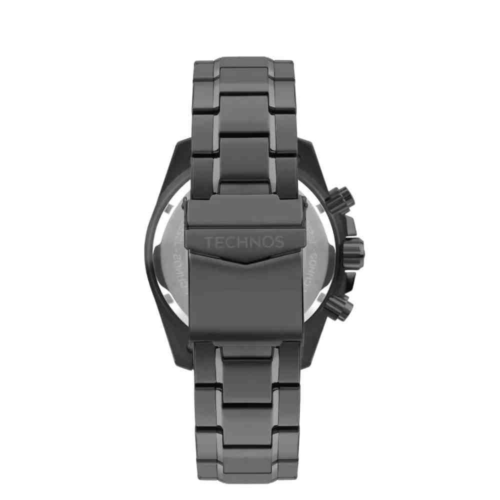 Relógio Technos Ts Carbon Grafite Masculino JS25BBI/1P Preto 3