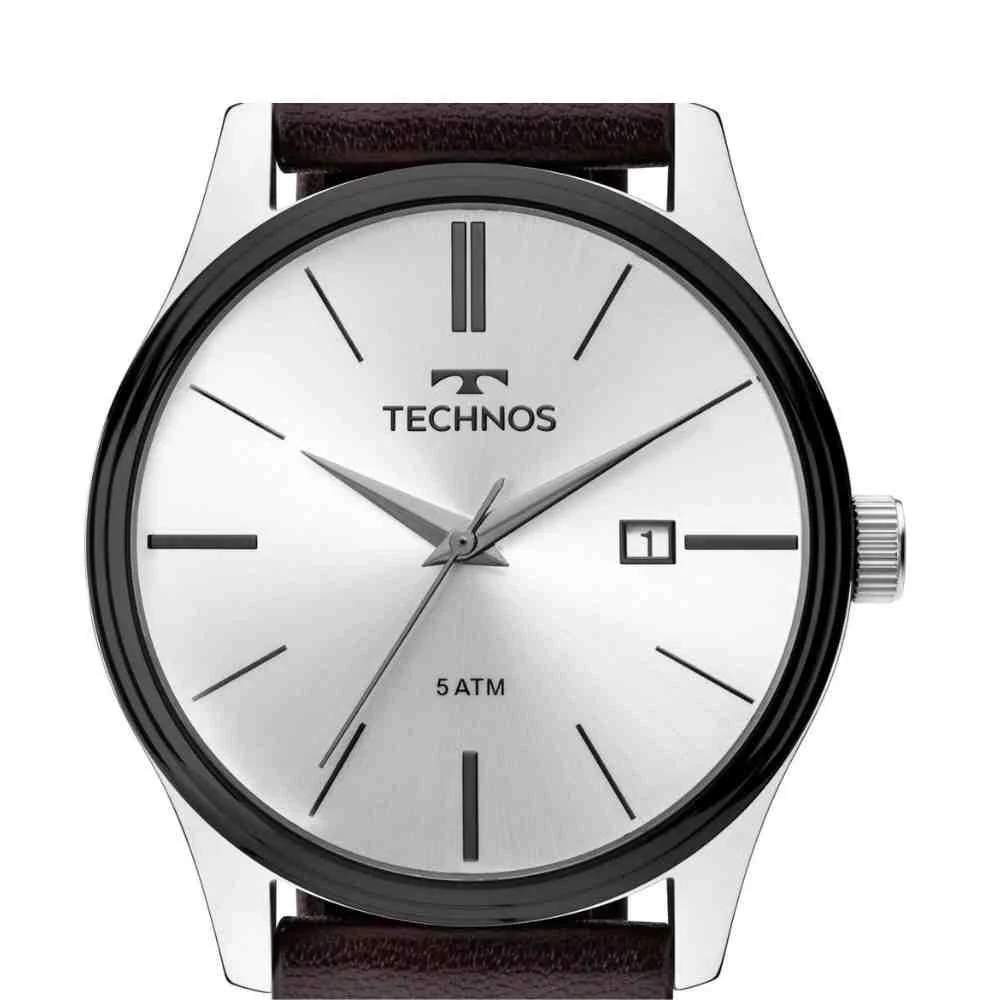 Relógio Technos Steel Prata Masculino 2115MPP/1K Prata 3