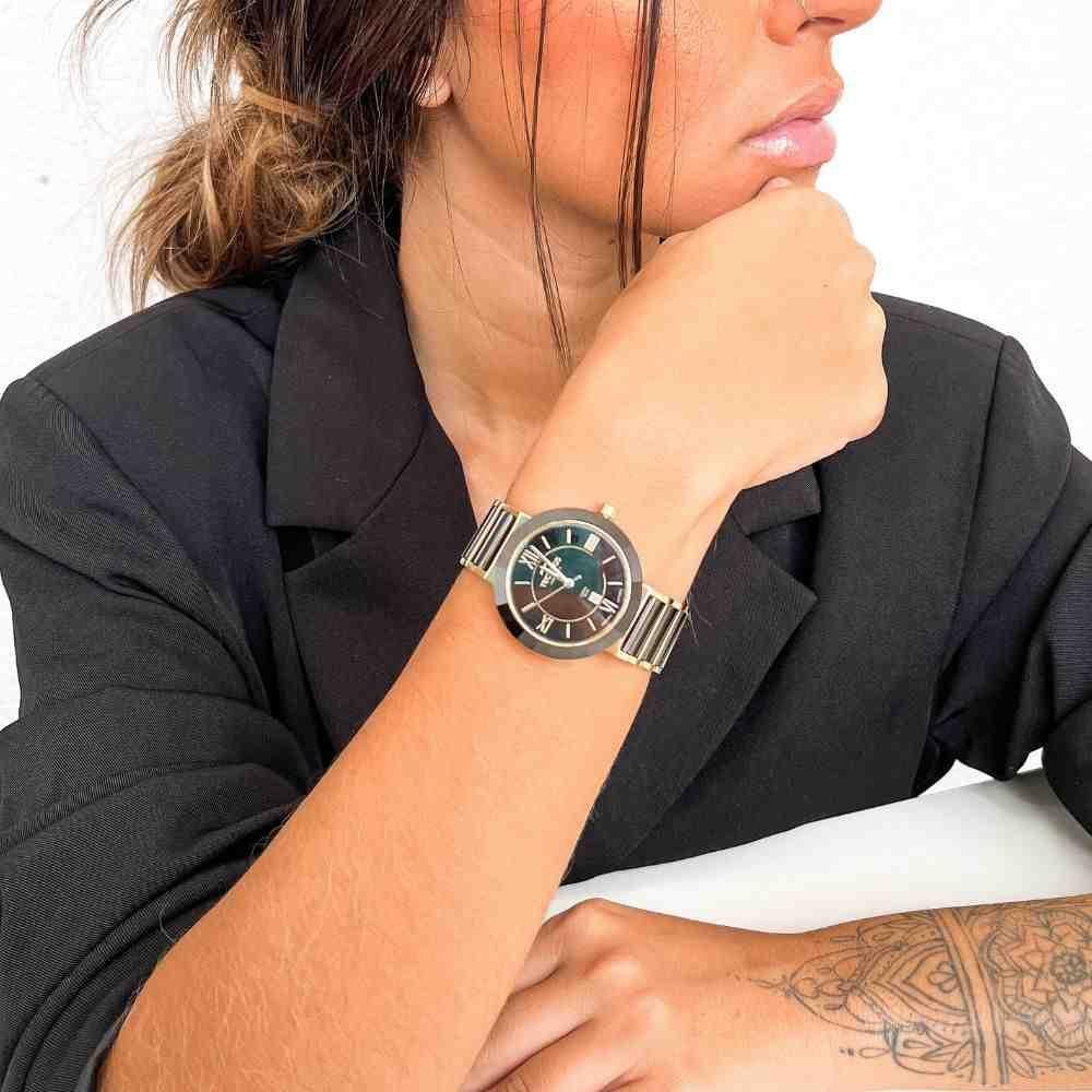 Relógio Technos Ceramic Preto e Rose Feminino 2015BBV/9P Preto/Bronze 3