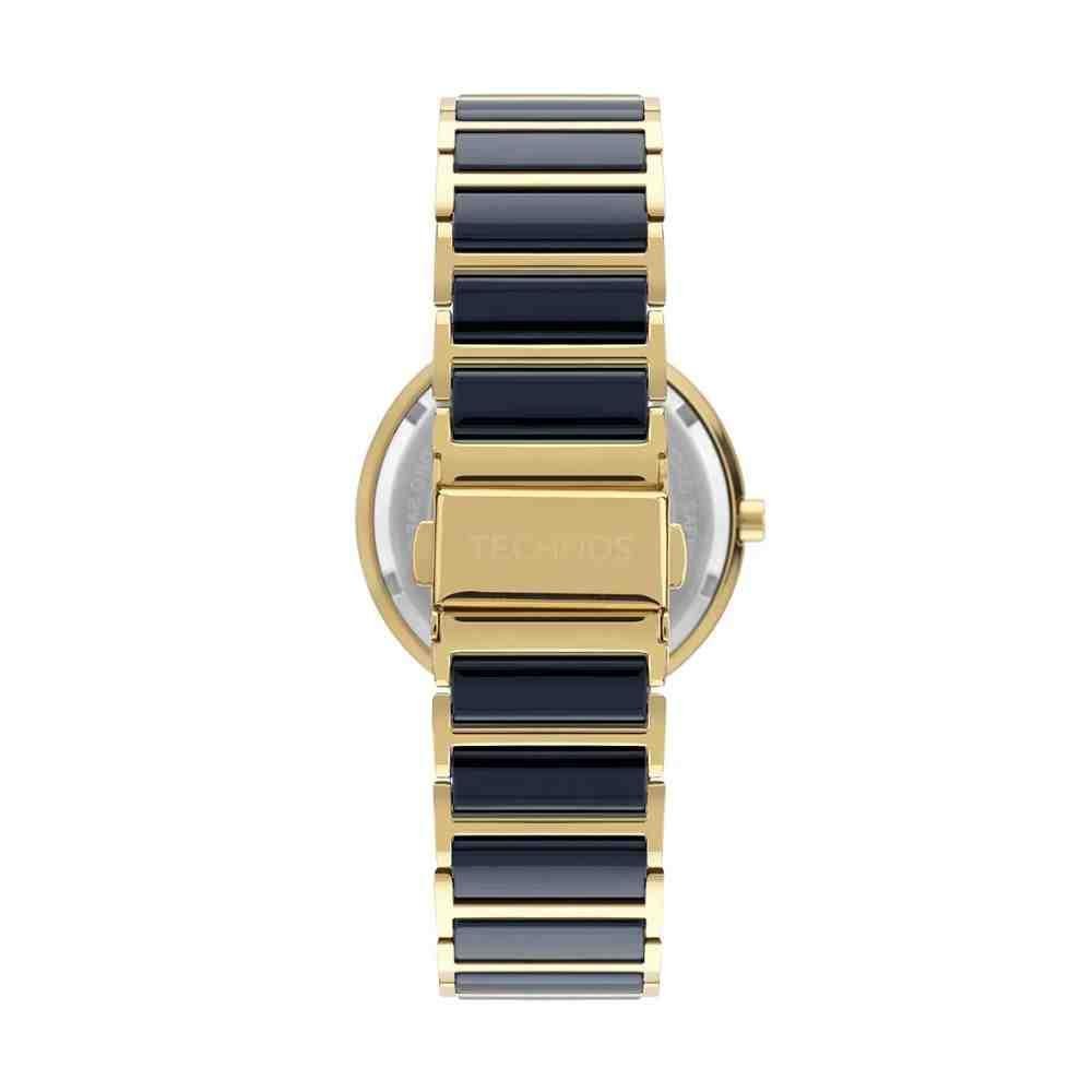 Relógio Technos Azul/Dourado Feminino 2036MRP/1A Azul Marinho/Dourado 3