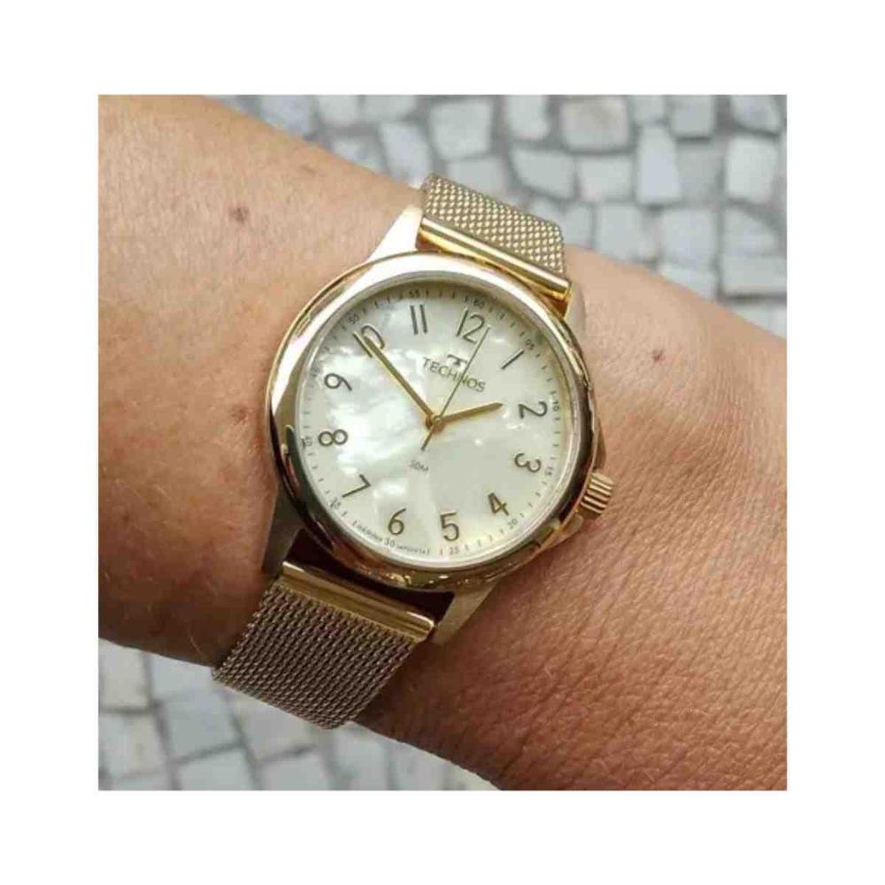 Relógio Technos Boutique Dourado Feminino 2035MXG/1X Dourado 5