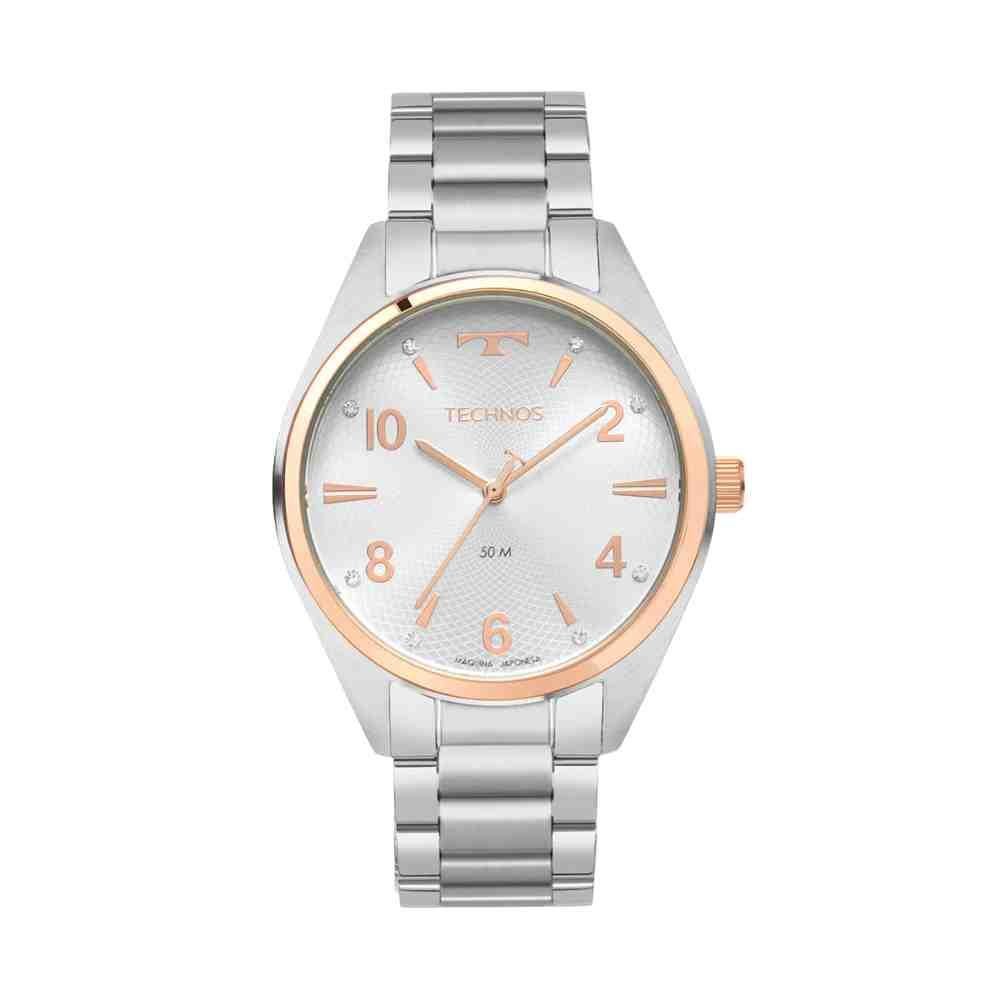 Relógio Technos Dress Prata Feminino 2036MTJ/1K