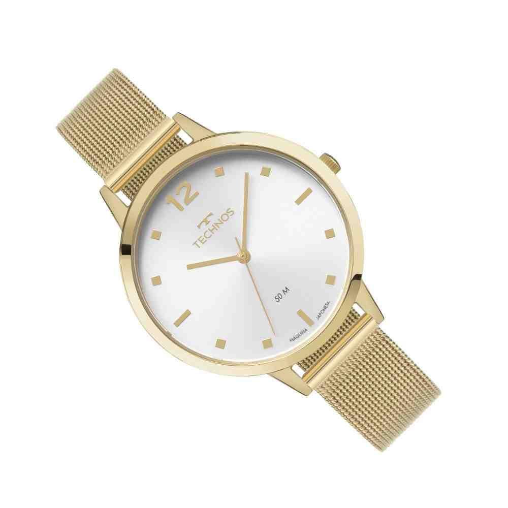 Relógio Technos Dourado Feminino 2035NBF/1K
