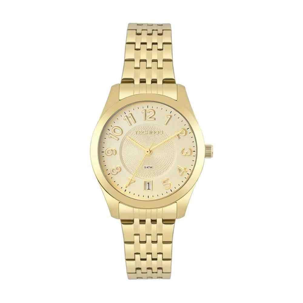 Relógio Technos Elegance Boutique Dourado Feminino 2115KNJS/4X Dourado 1