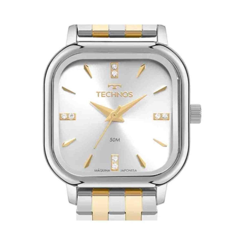 Relógio Technos Mini Bicolor Feminino GL32BC/1K Prata/Dourado 4