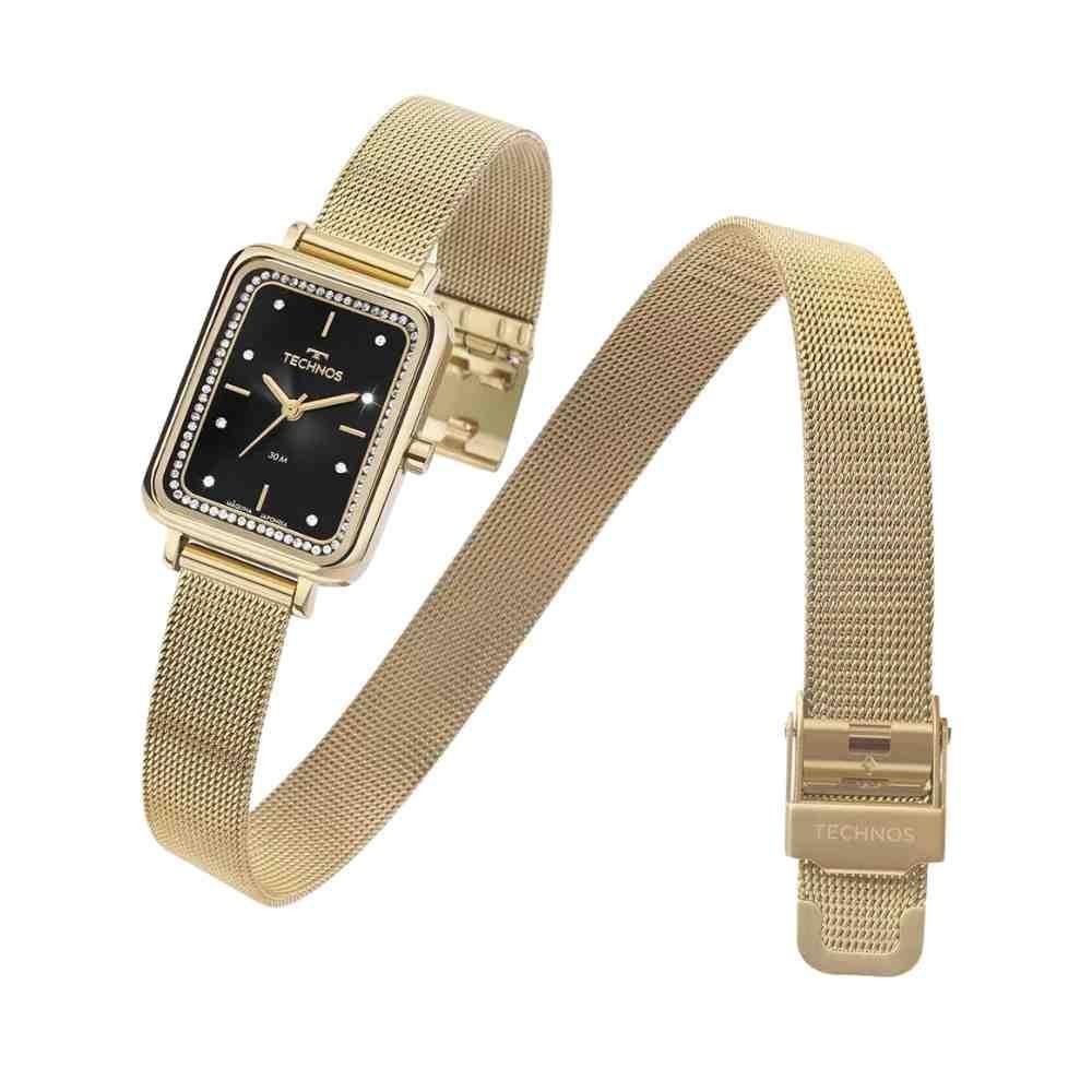 Relógio Technos Mini Dourado Feminino GL32AP/1P Dourado 2
