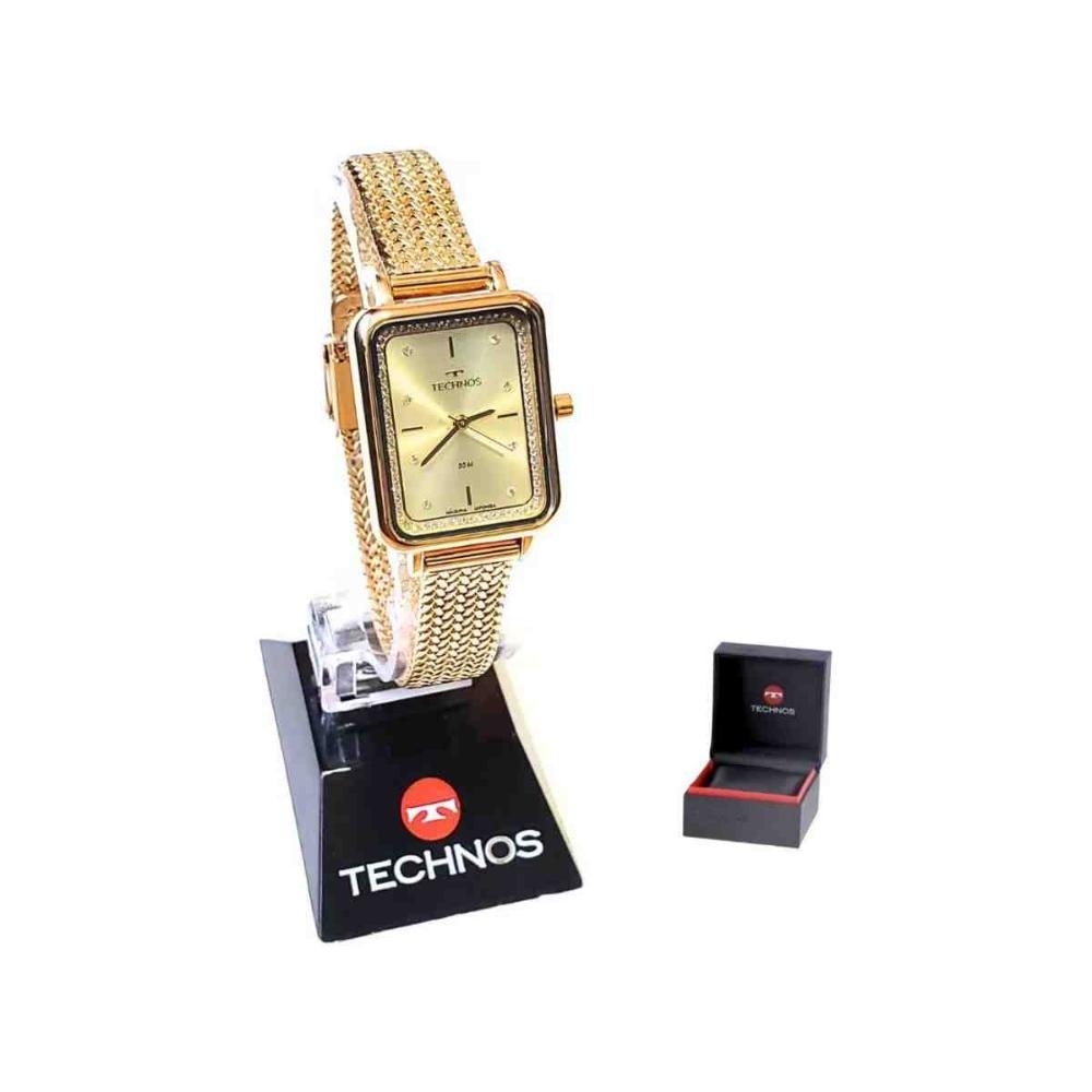 Relógio Technos Mini Dourado Feminino GL32AI/1D Dourado 4
