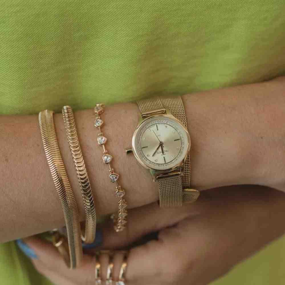 Relógio Technos Mini Dourado Feminino GL32AU/1X Dourado 2