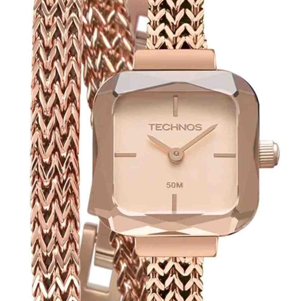 Relógio Technos Mini Rose Feminino 5Y20LY/1J Rose 2