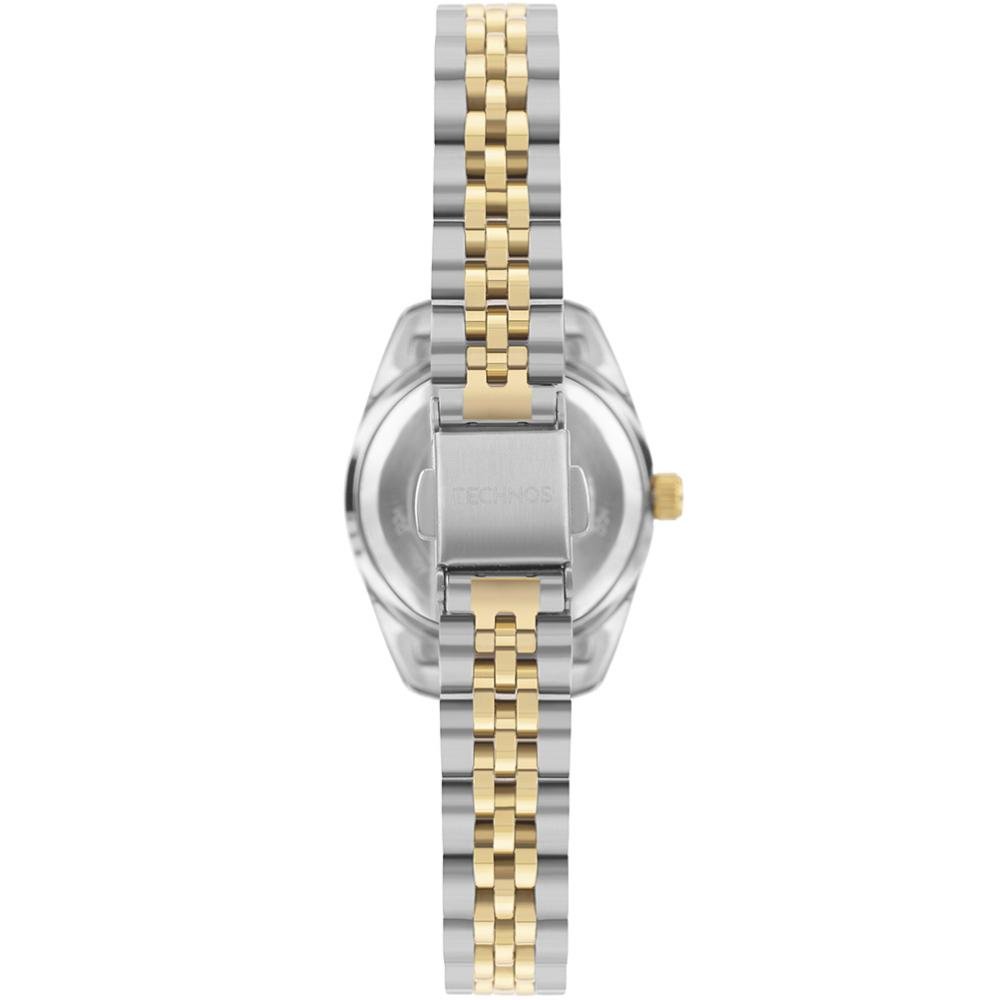 Relógio Technos Riviera Prata Dourado Feminino 2015CEM/1X Dourado/Prata 2