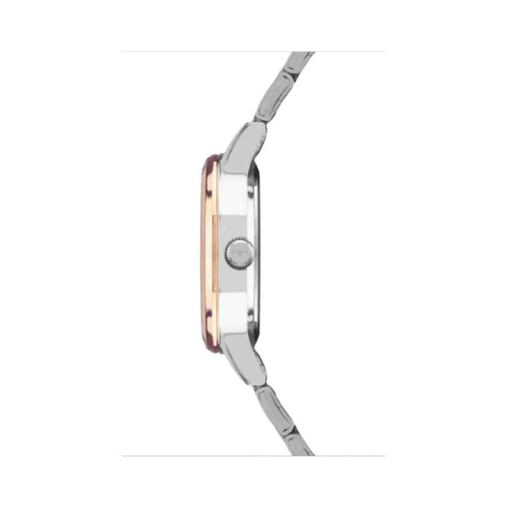 Relógio Technos Trend Prata e Rose Feminino 2036NBO/1K Dourado/Prata 2