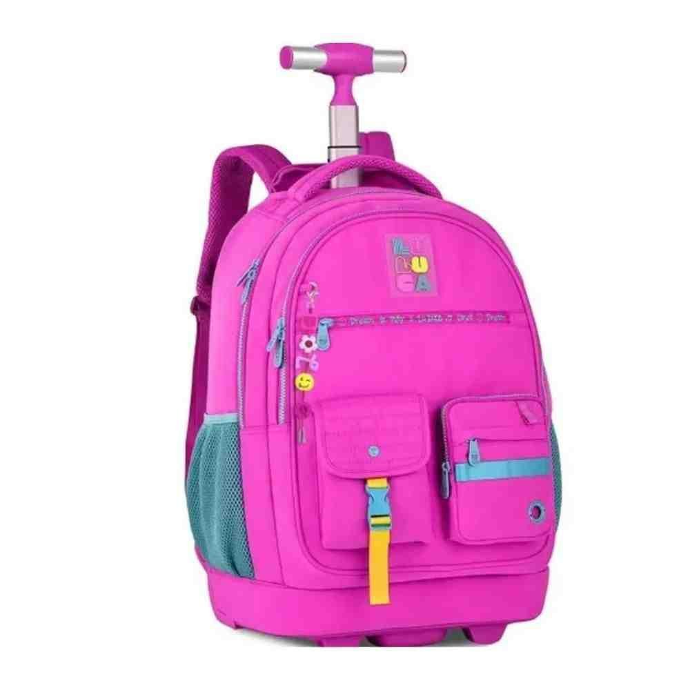 Mochila com Rodas Clio Luluca Rosa LU24599 Rosa 1