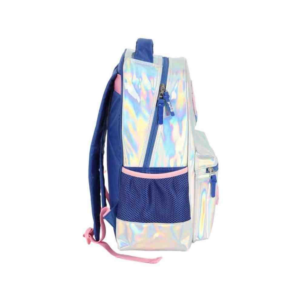 Mochila Infantil Luxcel Stitch Prata IS41681SC1500UN Prata/Roxo 3