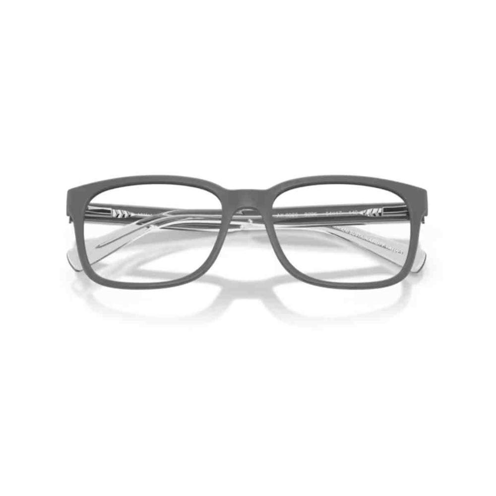 Armação de Grau Armani Exchange Quadrado Cinza 0AX3029 8296 Cinza 5