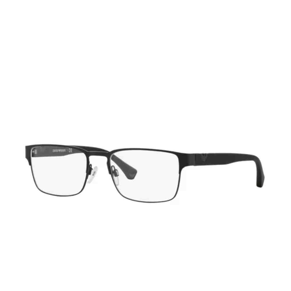 Armação de Grau Emporio Armani Quadrado Preto 0EA1027 3001   Preto 2