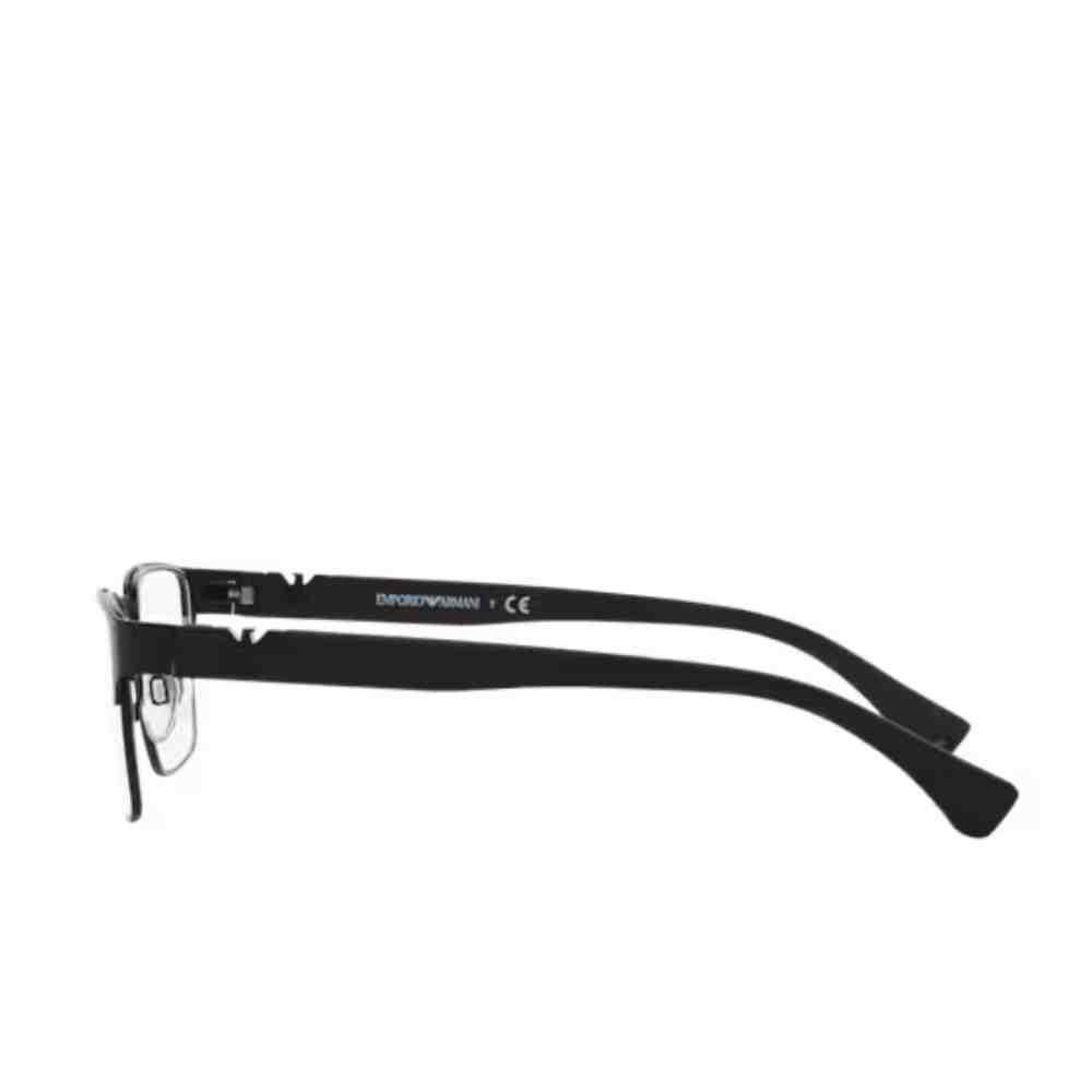 Armação de Grau Emporio Armani Quadrado Preto 0EA1027 3001   Preto 3