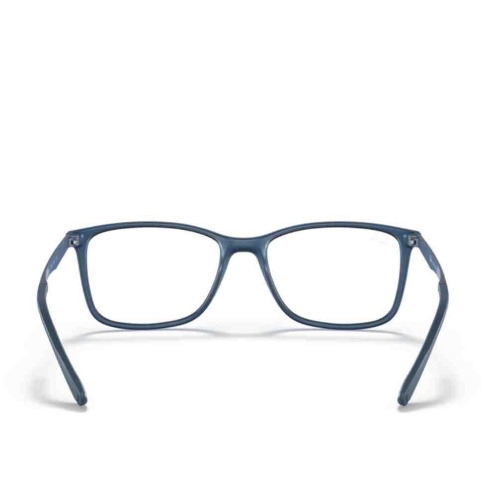 Armação de Grau Ray-Ban Retangular Azul 0RX7133L 5679 55 Azul 4