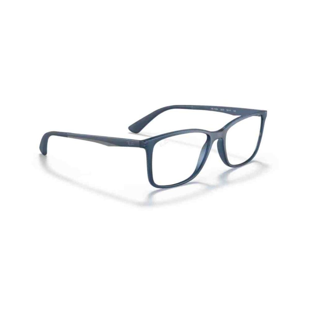 Armação de Grau Ray-Ban Retangular Azul 0RX7133L 5679 55 Azul 5