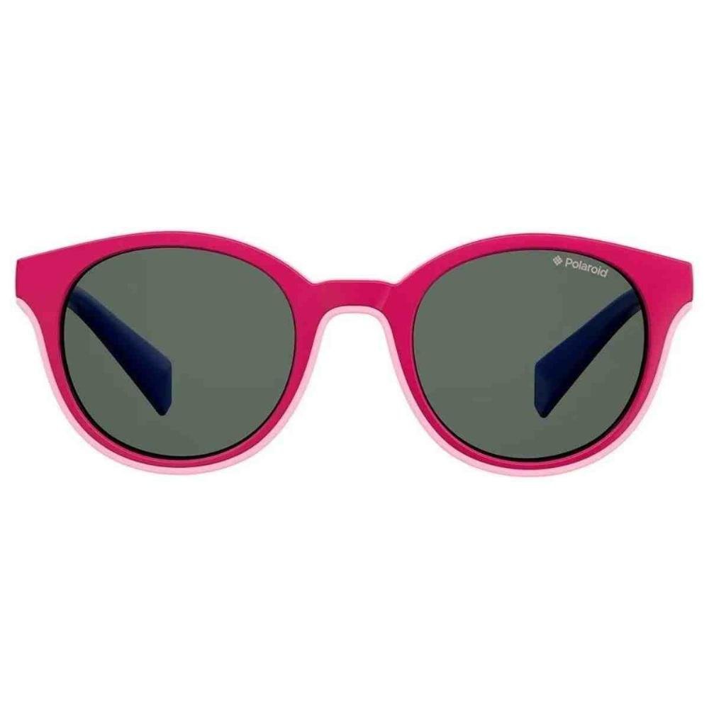 ´Óculos de Sol Polaroid PLD Infantil Rosa PLD 8036/S MU1 42M9 S