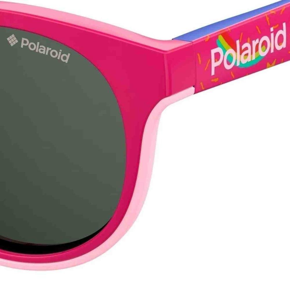´Óculos de Sol Polaroid PLD Infantil Rosa PLD 8036/S MU1 42M9 S Rosa 3