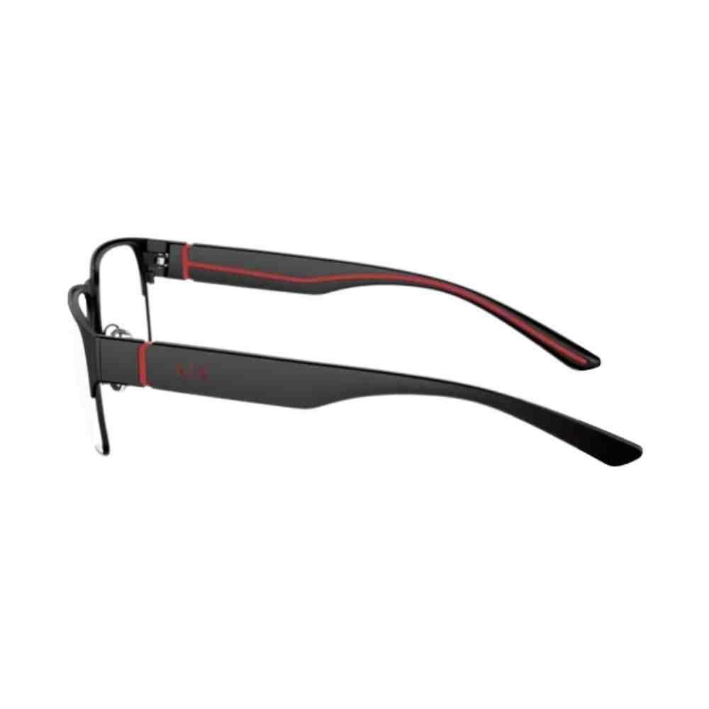 Óculos de Grau Preto Fosco Armani Exchange AX1059 Preto 2