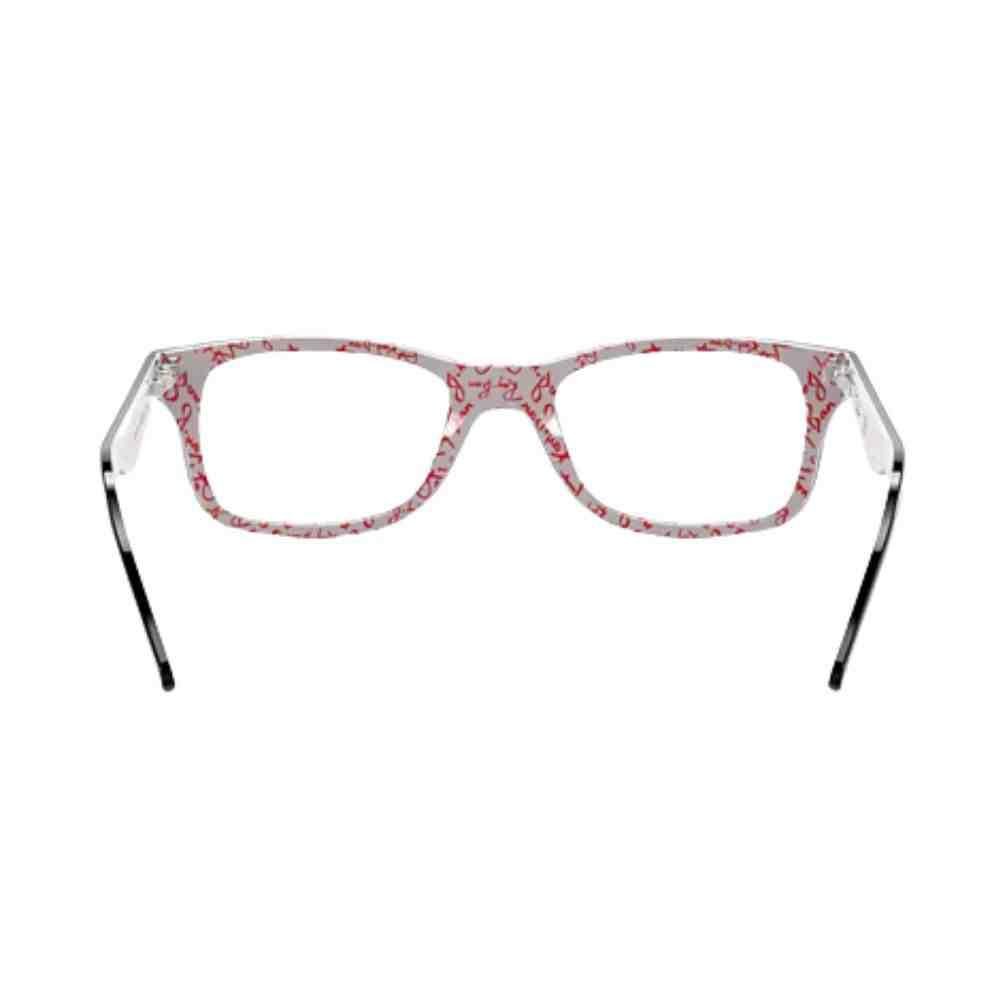 Óculos de Grau Preto e Branco Ray-Ban 0RX5228 Preto 3