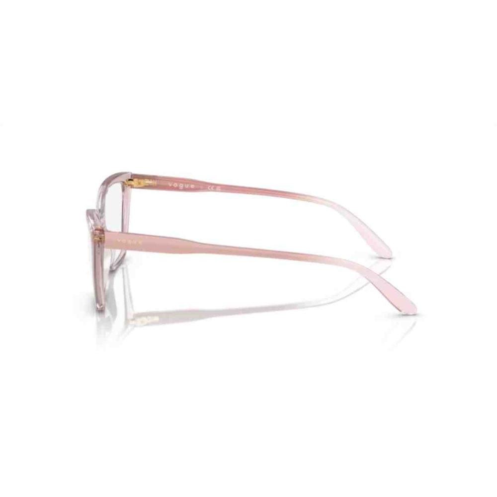 Armação de Grau Vogue Gatinho Rosa 0VO5519 2942 54 Rosa 4