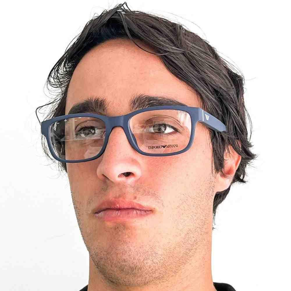Óculos de Grau Emporio Armani 0EA3201U 5088  55 Preto 4