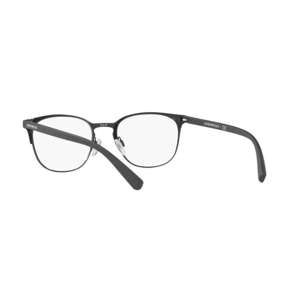 Óculos de Grau Emporio Armani Oval Preto 0EA1059 300153 Preto 4