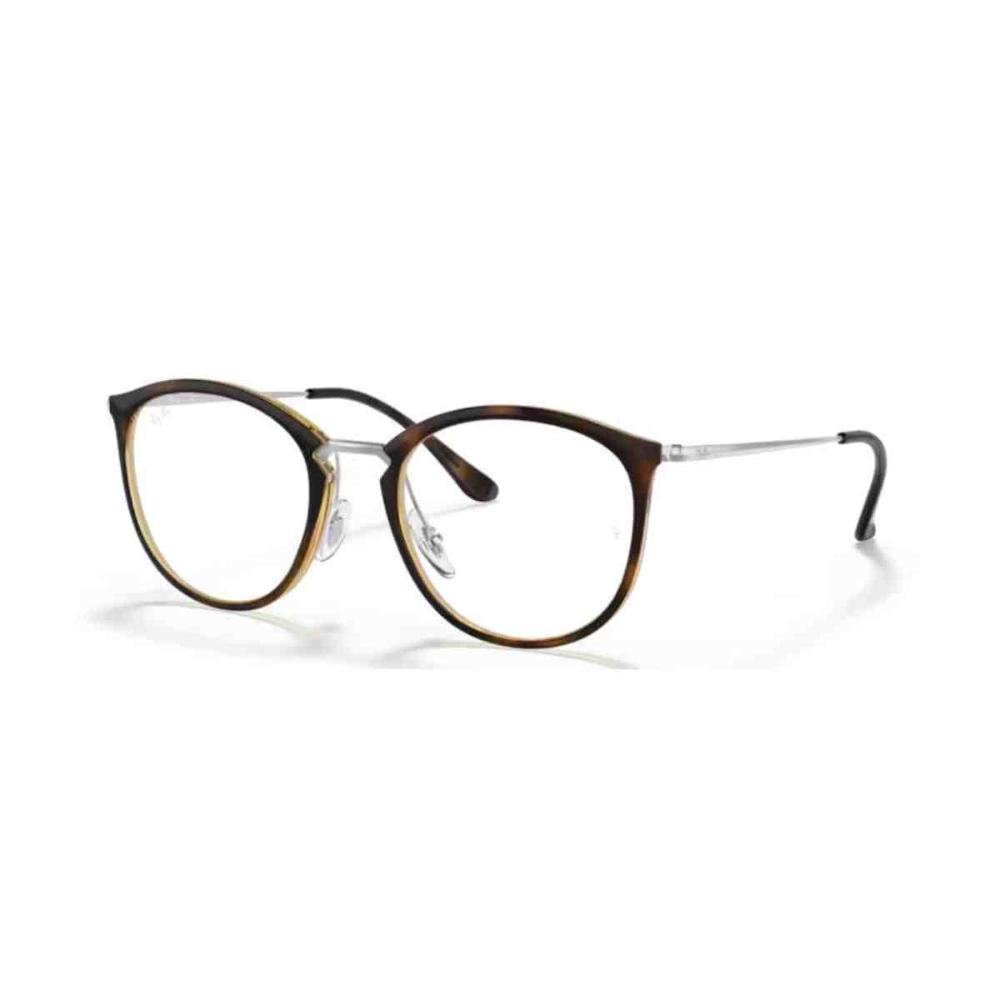 Armação de Grau Ray Ban Phantos Havana 0RX7140 2012 51 Preto 6
