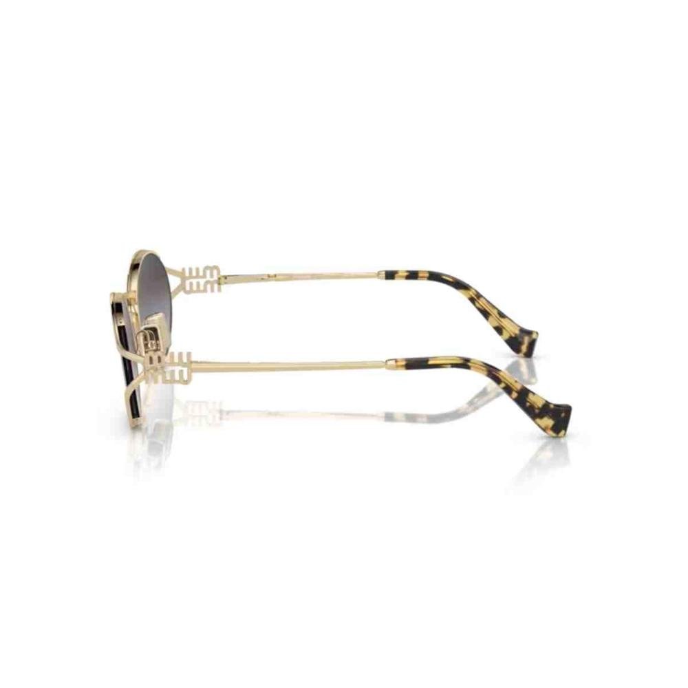 Óculos de Sol Miu Miu Ouro-Pálido Feminino 0MU 52YS ZVN5D154 Dourado 3