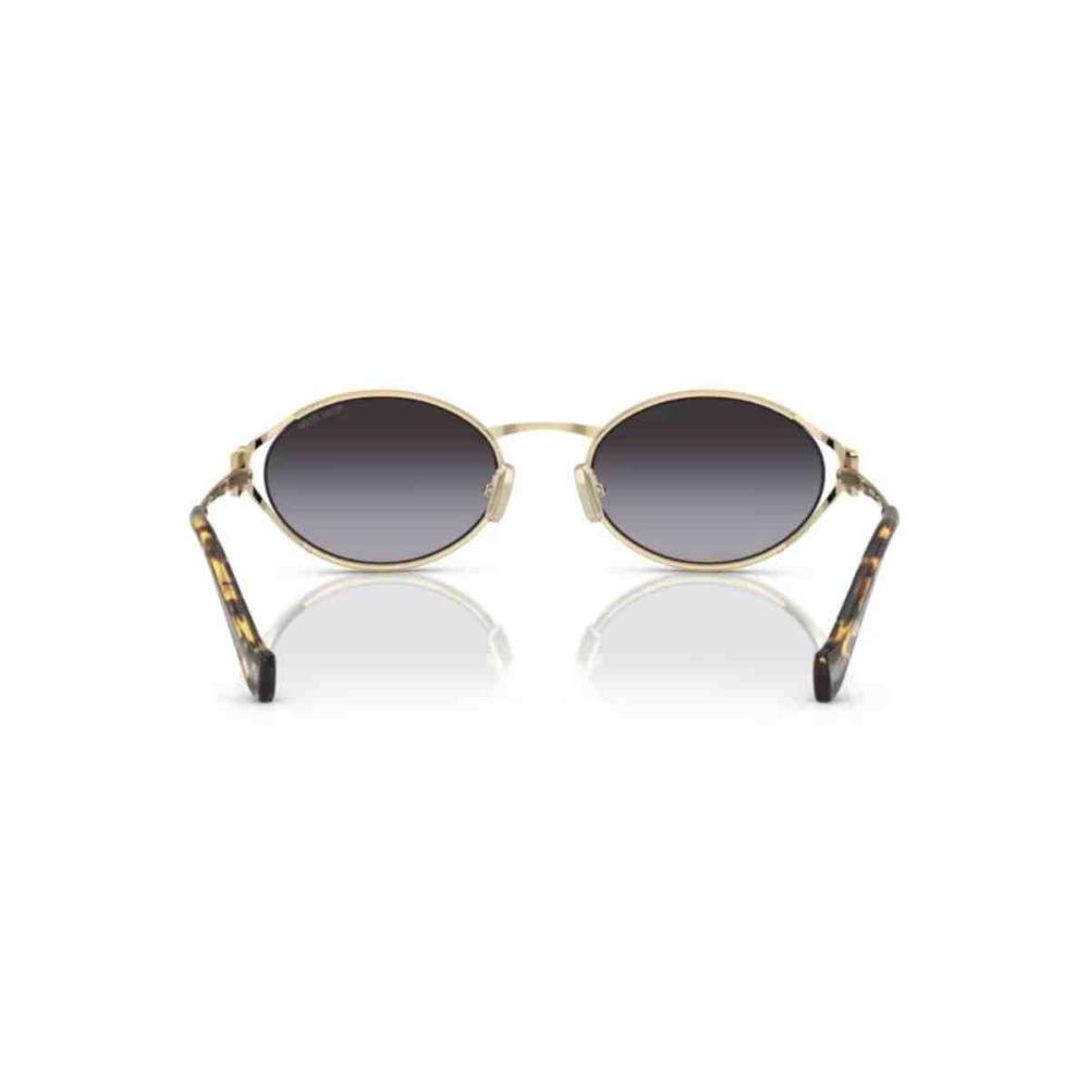 Óculos de Sol Miu Miu Ouro-Pálido Feminino 0MU 52YS ZVN5D154 Dourado 4