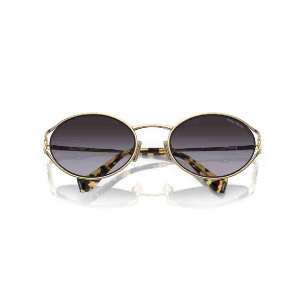 Óculos de Sol Miu Miu Ouro-Pálido Feminino 0MU 52YS ZVN5D154 Dourado 5