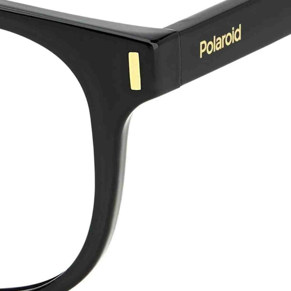 Armação de Grau Polaroid Quadrado Preto PLD D453 807 5219 R Preto 2