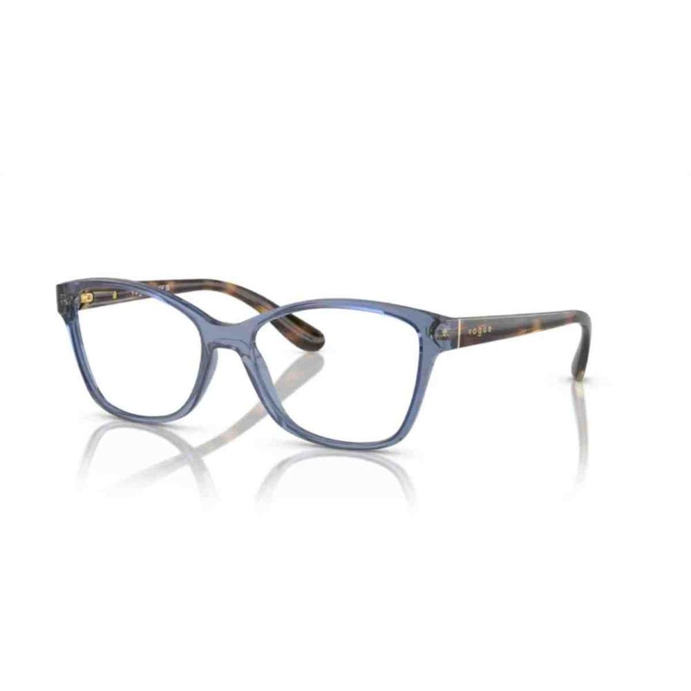 Armação de Grau Vogue Gatinho Azul Transparente 0VO2998 276 Azul 2