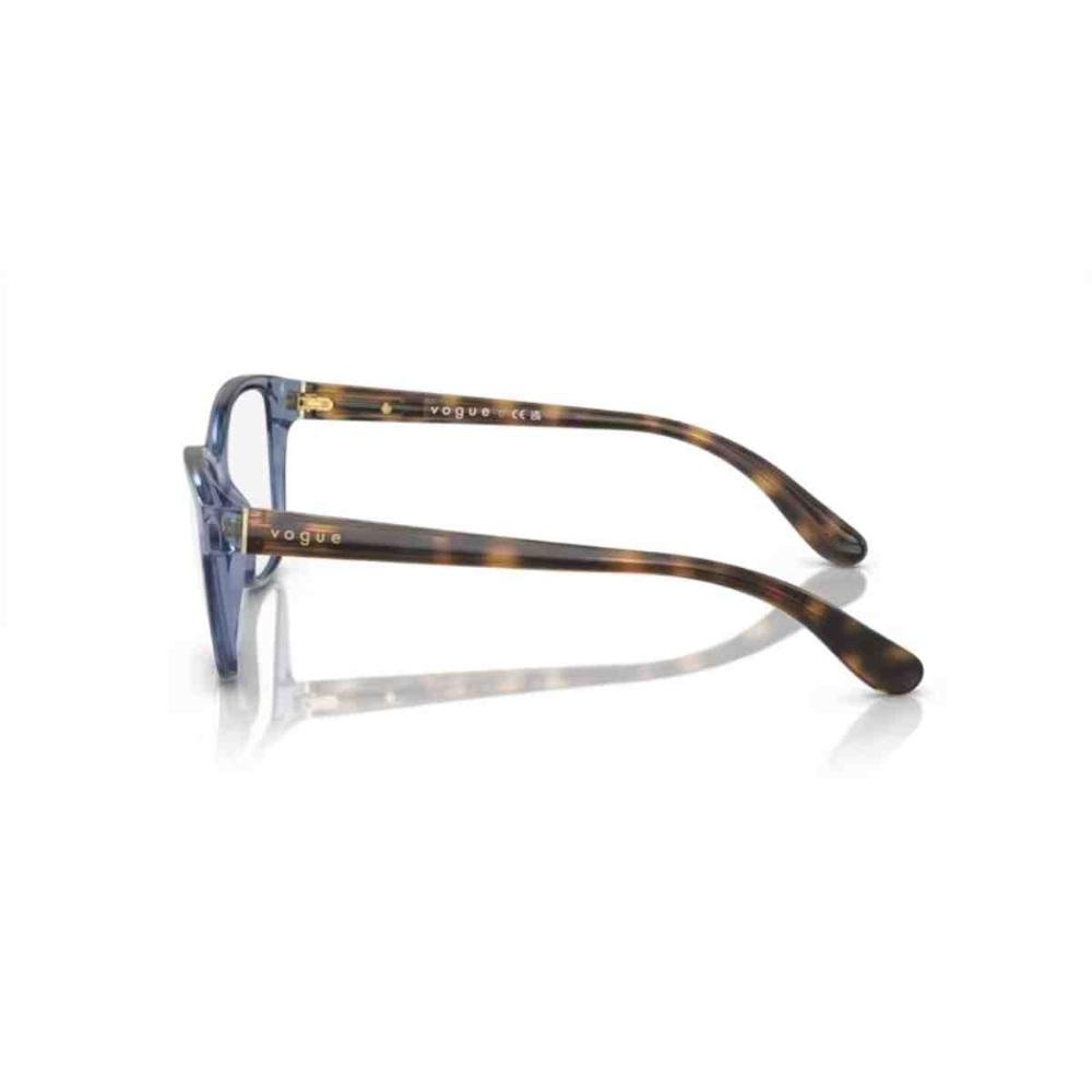 Armação de Grau Vogue Gatinho Azul Transparente 0VO2998 276 Azul 4