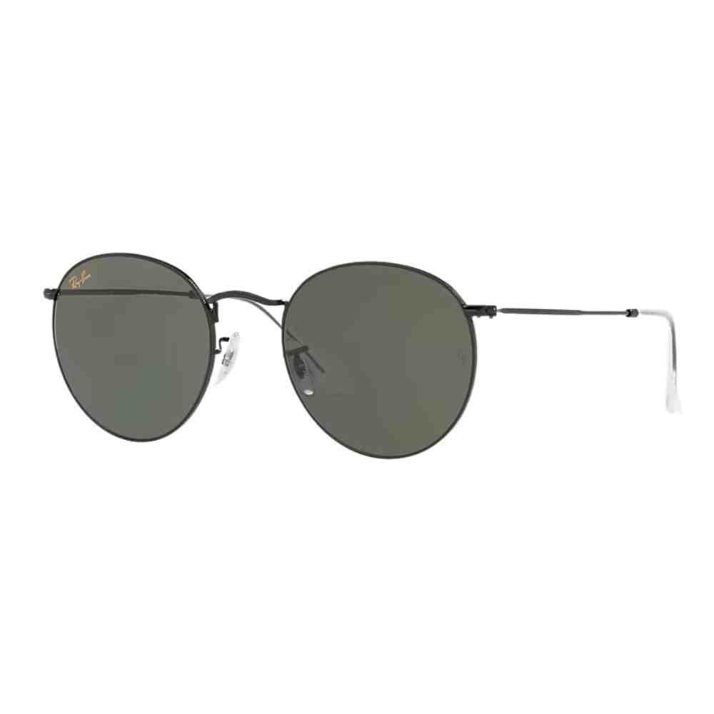 Óculos de Sol Ray-Ban Round Metal Preto 0RB3447L 91993153 Preto 2