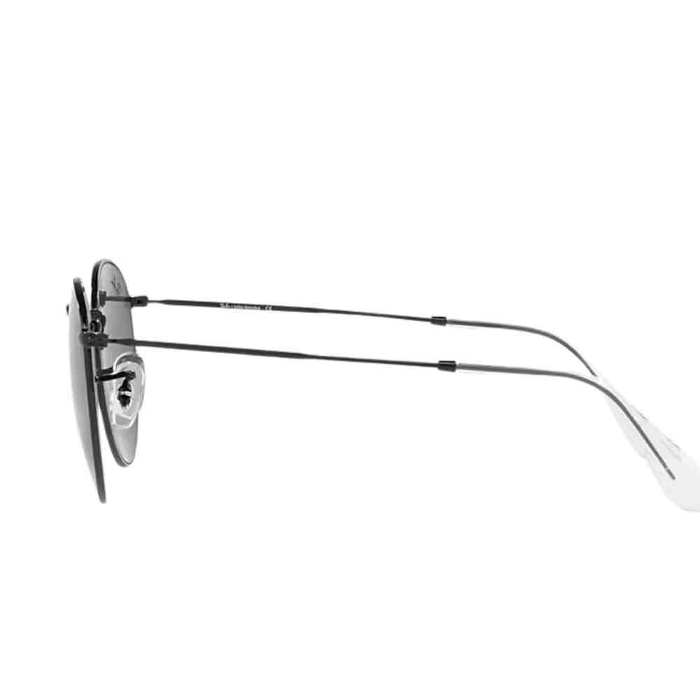 Óculos de Sol Ray-Ban Round Metal Preto 0RB3447L 91993153 Preto 3